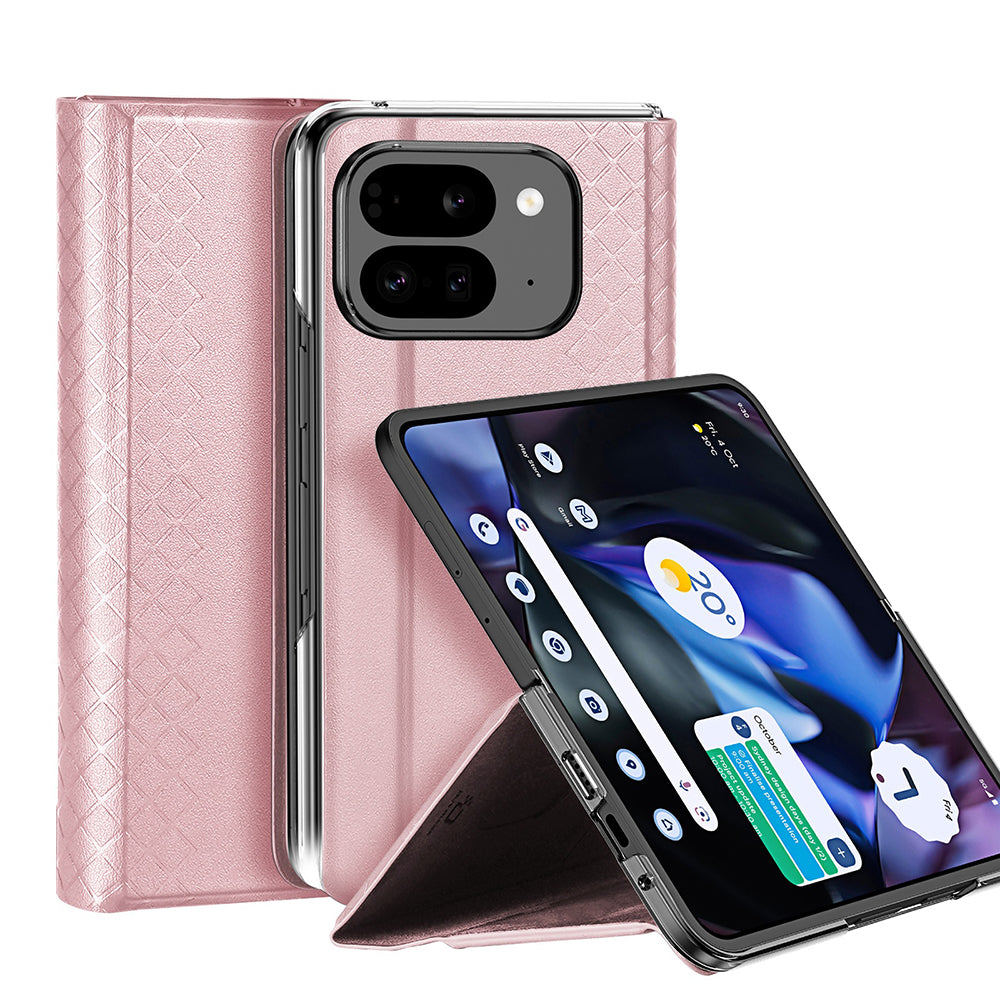 Ovitek za Google Pixel 9 Pro Fold, DUX DUCIS, Bril, Roza