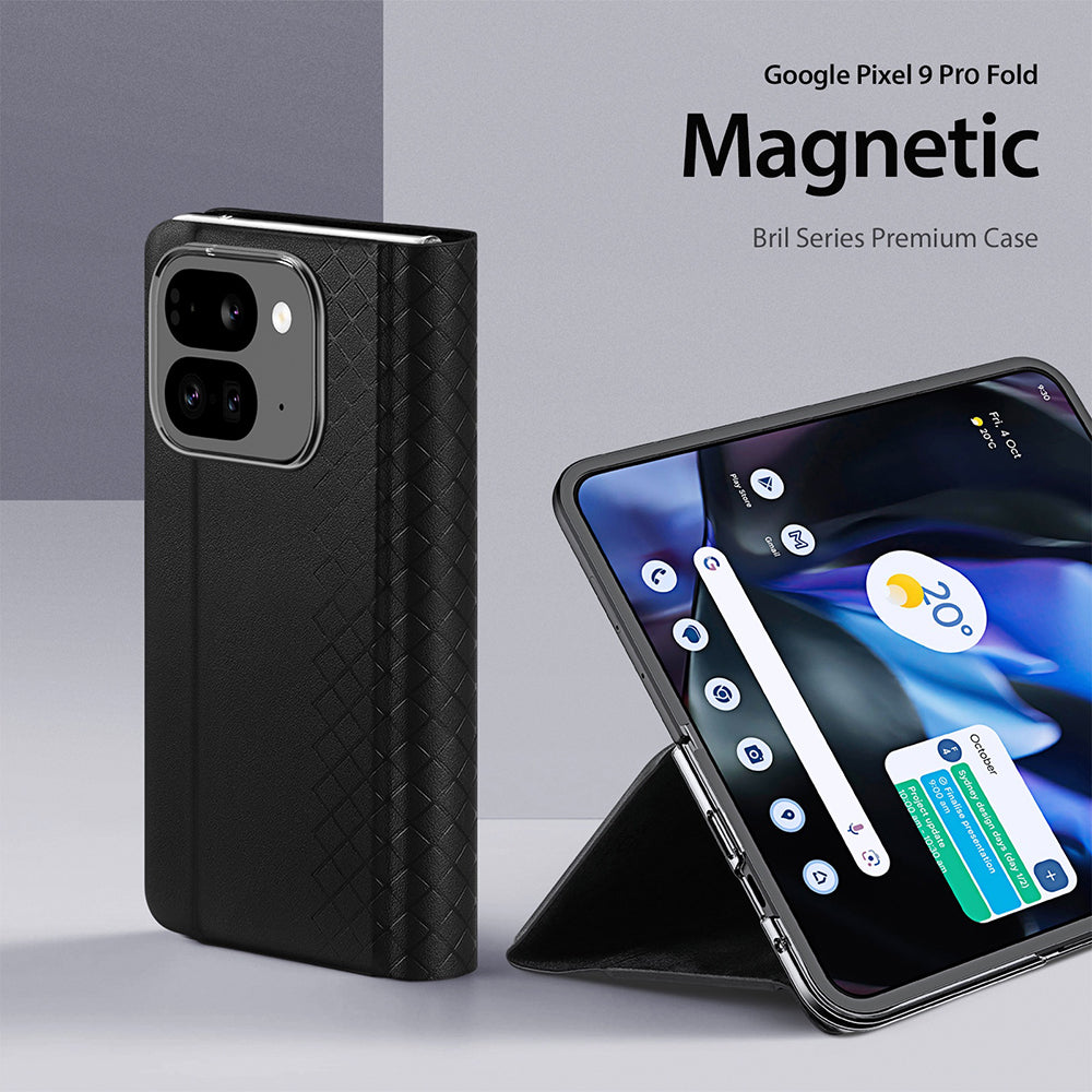 Ovitek za Google Pixel 9 Pro Fold, DUX DUCIS, Bril, Roza