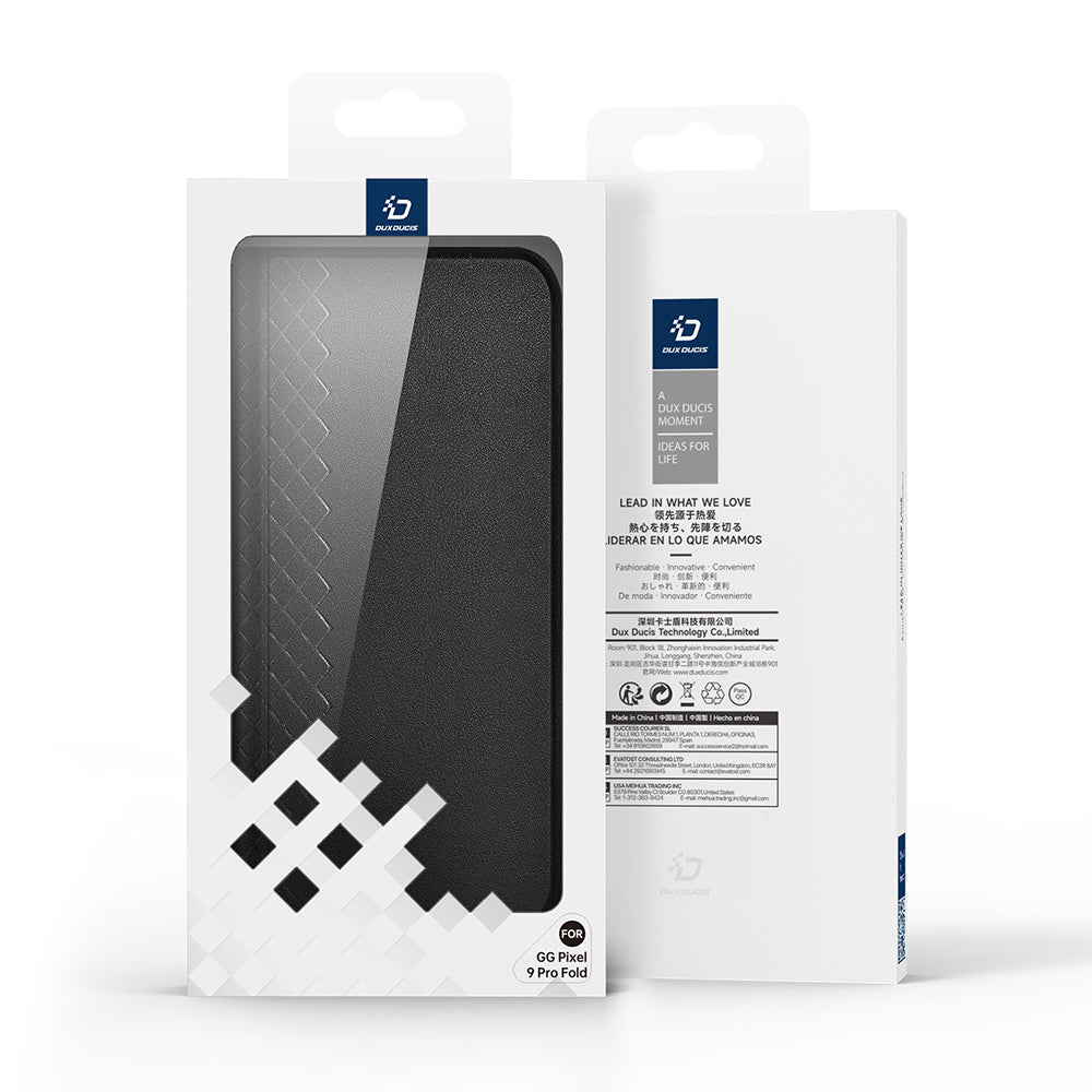 Ovitek za Google Pixel 9 Pro Fold, DUX DUCIS, Bril, Roza