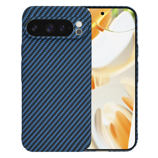 Ovitek za Google Pixel 9 Pro, Techsuit, Carbonite FiberShell, turkizna
