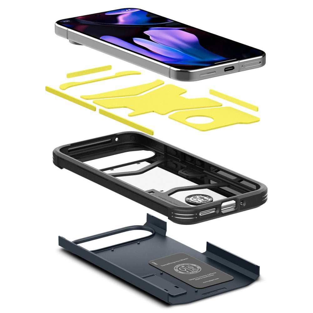 Ovitek za Google Pixel 9 Pro XL, Spigen, Tough Armor, Modra