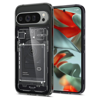 Ovitek za Google Pixel 9 Pro XL, Spigen, Ultra Hybrid Zero One, Črn ACS07722