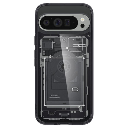 Ovitek za Google Pixel 9 Pro XL, Spigen, Ultra Hybrid Zero One, Črn ACS07722