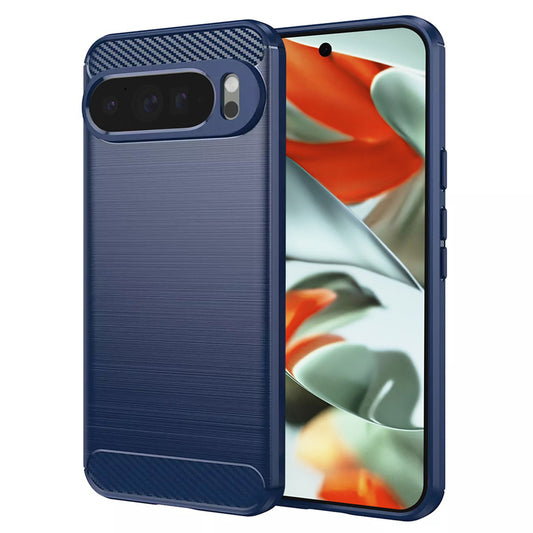 Ovitek za Google Pixel 9 Pro XL, Techsuit, Karbon, Modra