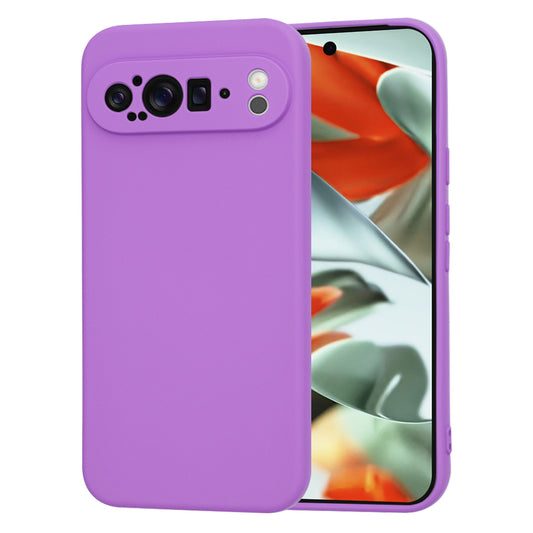 Ovitek za Google Pixel 9 Pro XL, Techsuit, SoftFlex, Vijoličen
