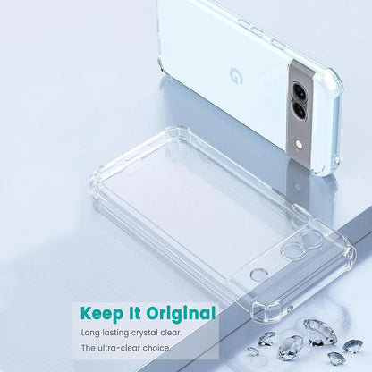 Ovitek za Google Pixel 9, Techsuit, Proti udarcem Prozoren, Prosojen
