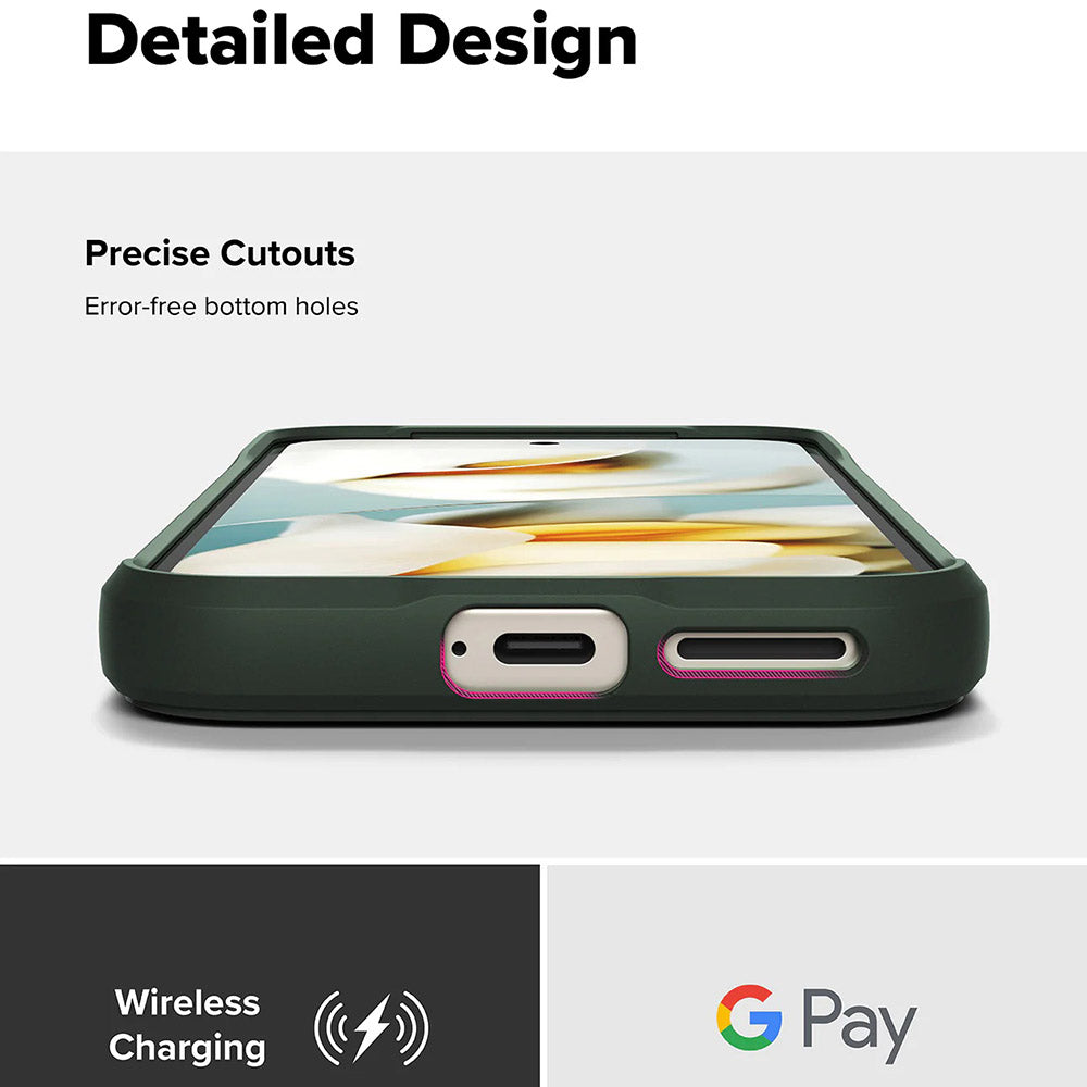 Ovitek za Google Pixel 9a, Ringke, Onyx, Temno zelena