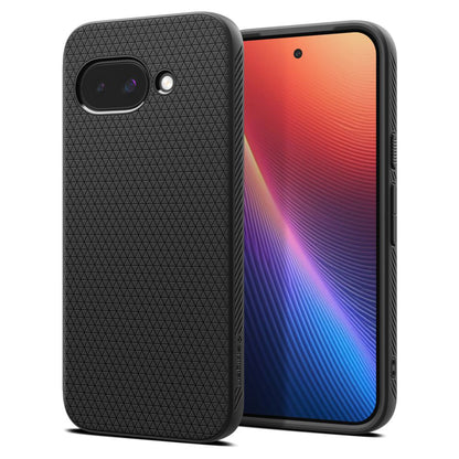 Ovitek za Google Pixel 9a, Spigen, Liquid Air, Mat Črna ACS09039