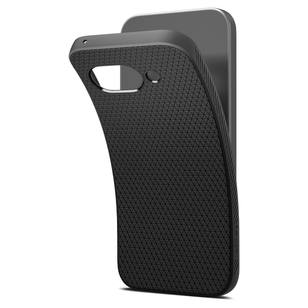 Ovitek za Google Pixel 9a, Spigen, Liquid Air, Mat Črna ACS09039