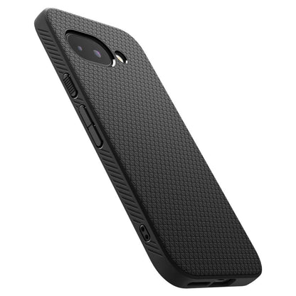 Ovitek za Google Pixel 9a, Spigen, Liquid Air, Mat Črna ACS09039