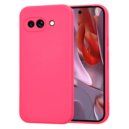 Ovitek za Google Pixel 9a, Techsuit, SoftFlex, Temno roza