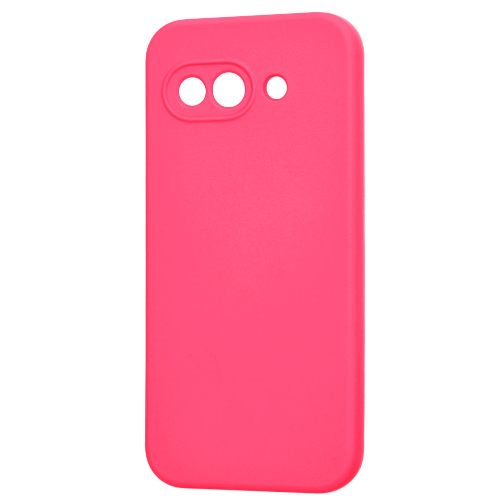 Ovitek za Google Pixel 9a, Techsuit, SoftFlex, Temno roza