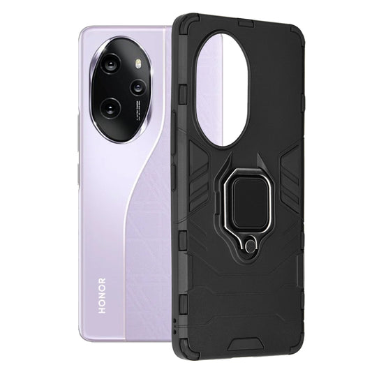 Ovitek za Honor 100 Pro, Techsuit, Shield, Črn