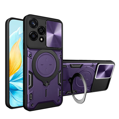 Ovitek za Honor 200 Lite, Techsuit, CamGuard Pro, Vijoličen