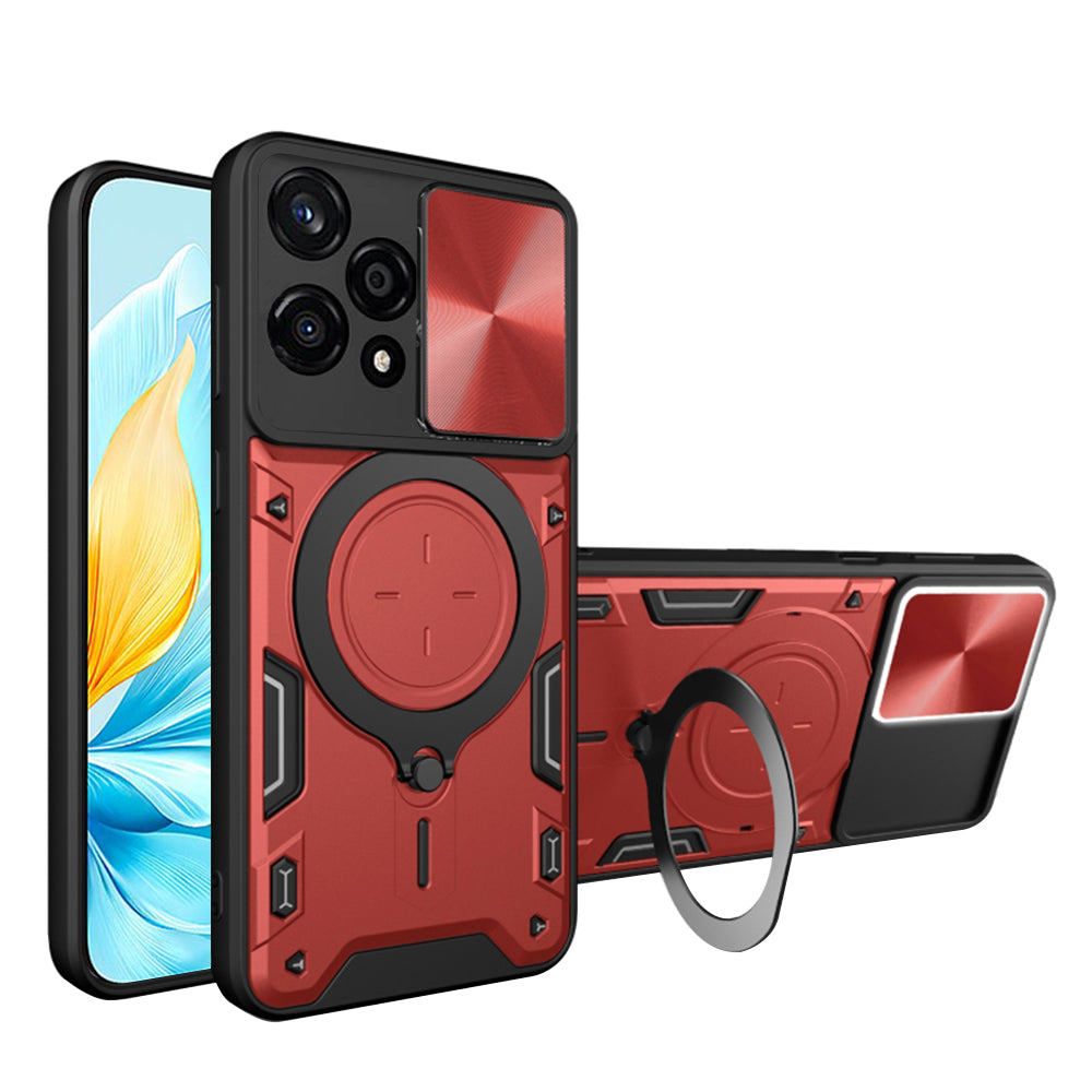 Ovitek za Honor 200 Lite, Techsuit, CamGuard Pro, Rdeča