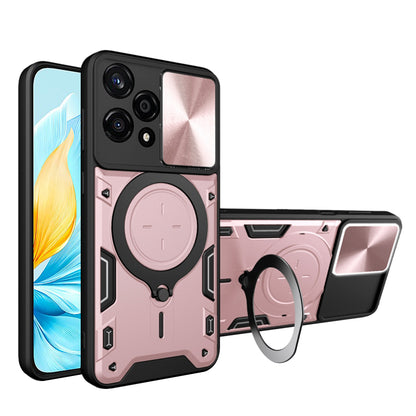 Ovitek za Honor 200 Lite, Techsuit, CamGuard Pro, rožnato zlata