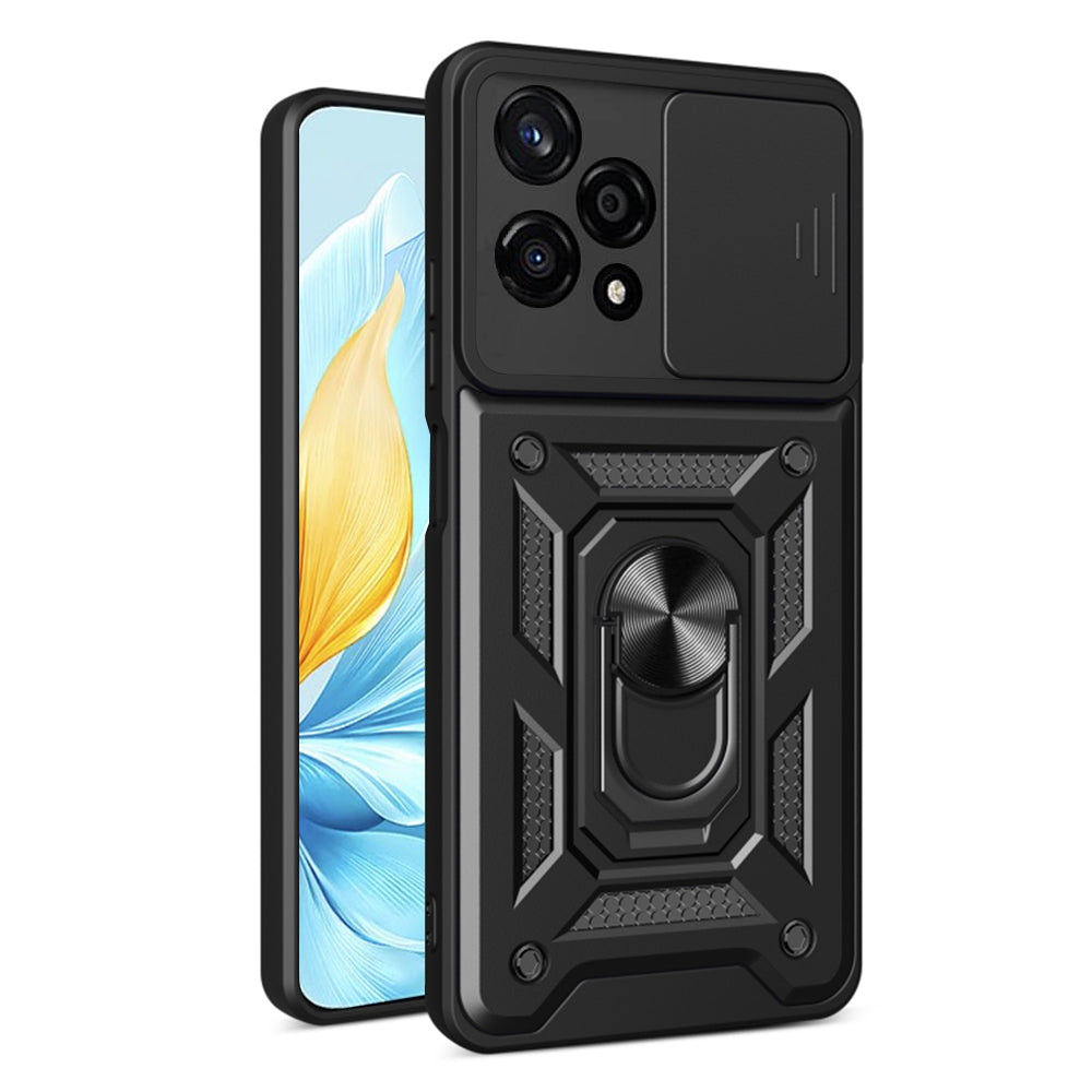 Ovitek za Honor 200 Lite, Techsuit, CamShield, Črn