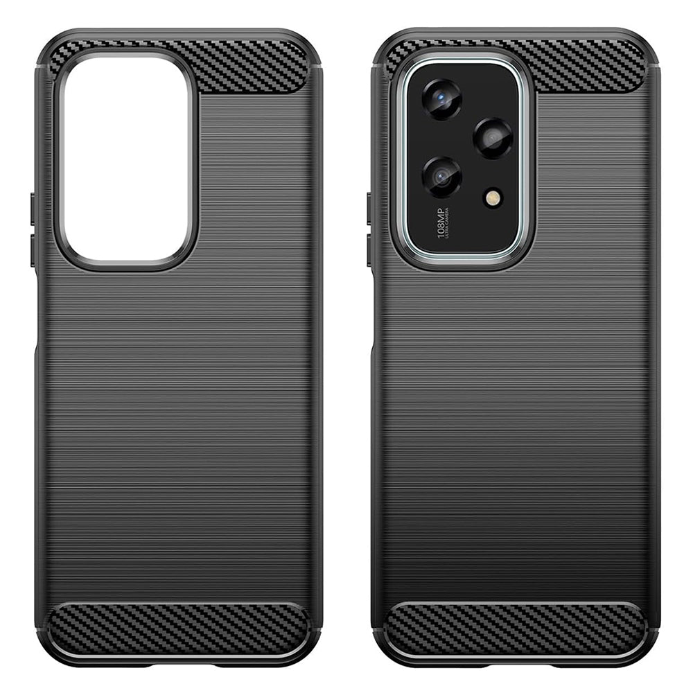 Ovitek za Honor 200 Lite, Techsuit, Karbon, Modra