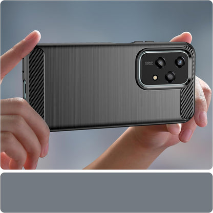 Ovitek za Honor 200 Lite, Techsuit, Karbon, Modra