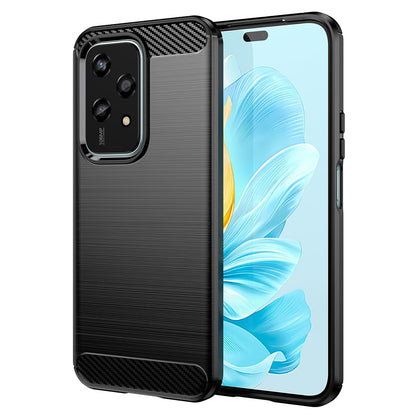 Ovitek za Honor 200 Lite, Techsuit, Karbon, Črn