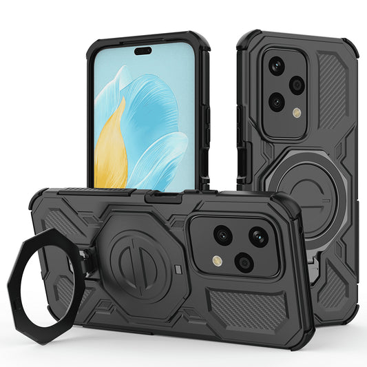 Ovitek za Honor 200 Lite, Techsuit, Carbon Shield Pro, Črn