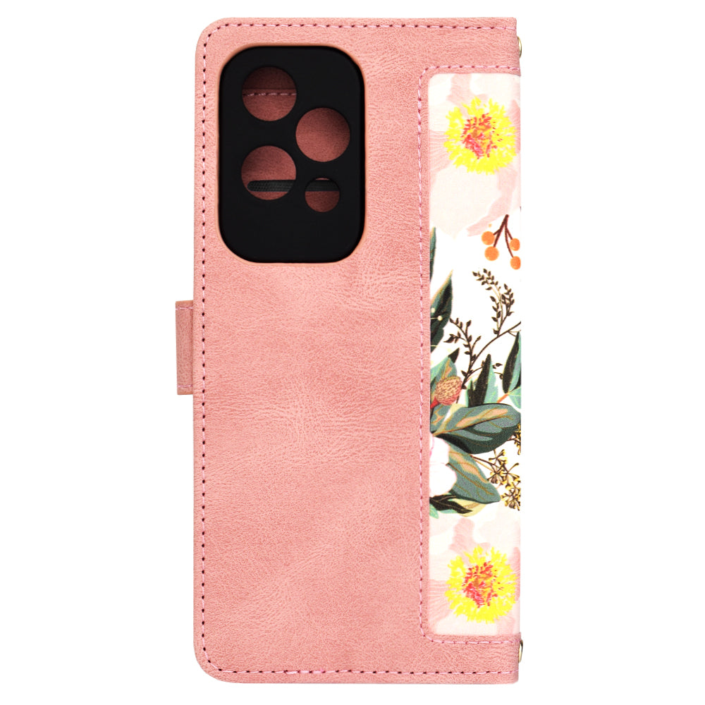 Ovitek za Honor 200 Lite, Techsuit, FlipCraft, roza