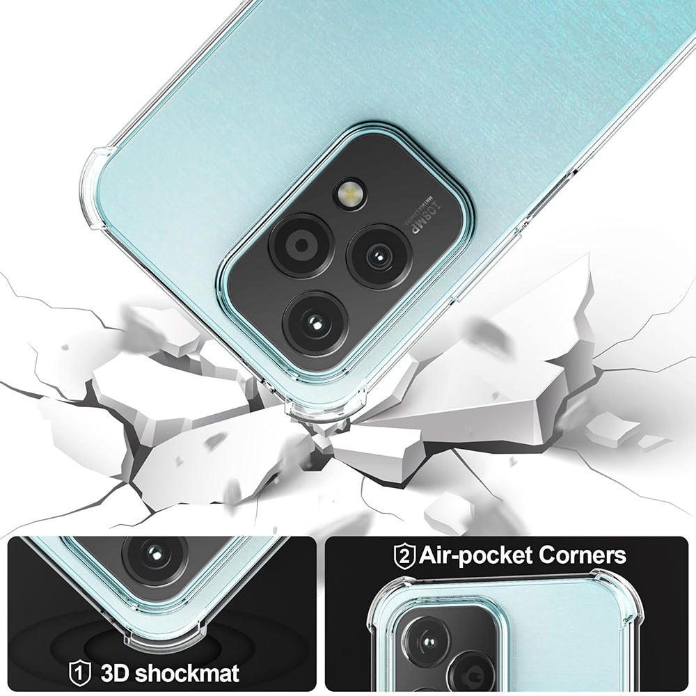 Ovitek za Honor 200 Lite, Techsuit, Proti udarcem Prozoren