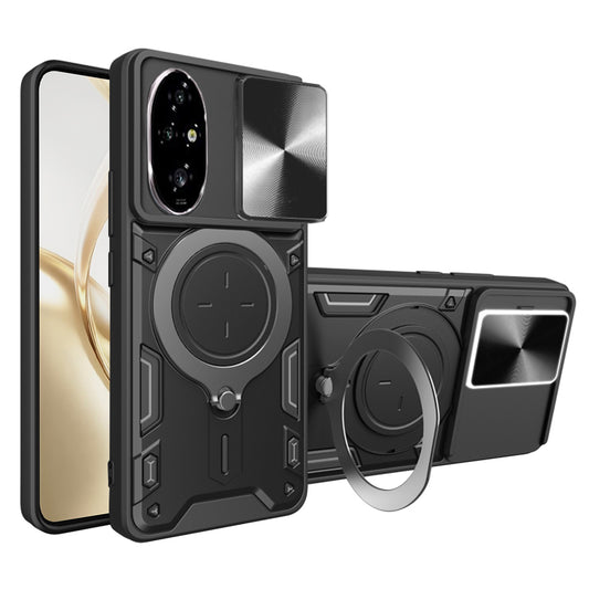 Ovitek za Honor 200 Pro, Techsuit, CamGuard Pro, Črn