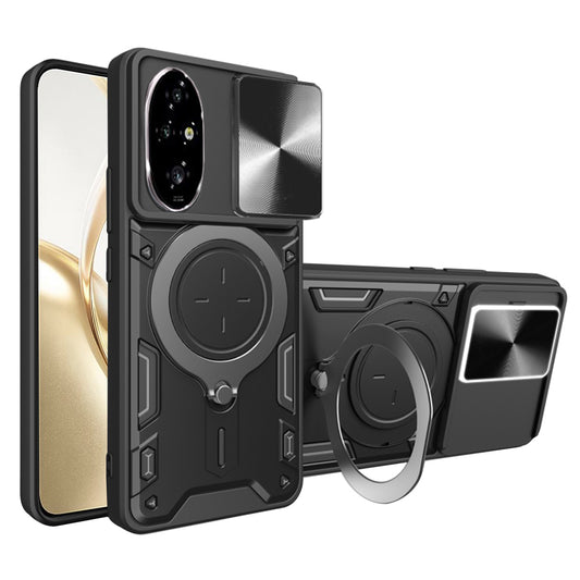 Ovitek za Honor 200, Techsuit, CamGuard Pro, Črn