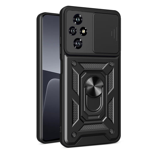 Ovitek za Honor 200, Techsuit, CamShield, Črn