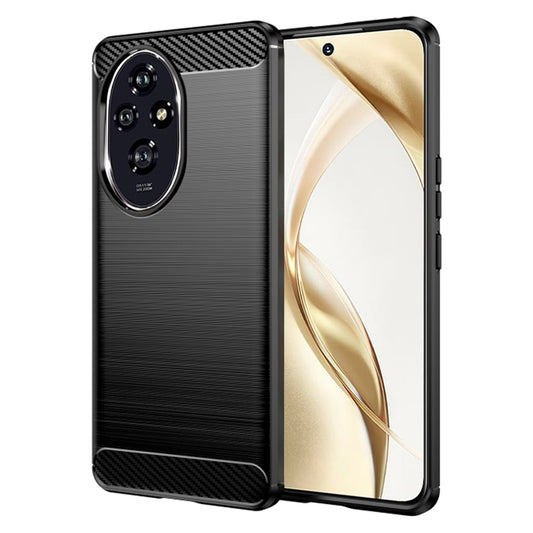 Ovitek za Honor 200, Techsuit, Karbon, Črn