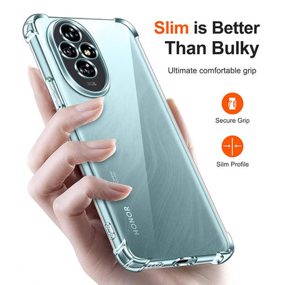 Ovitek za Honor 200, Techsuit, Proti udarcem Prozoren