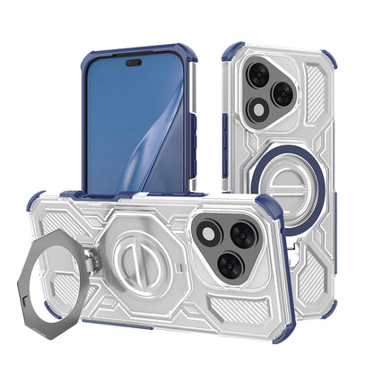 Ovitek za Honor 400 Lite, Techsuit, Carbon Shield Pro, modra