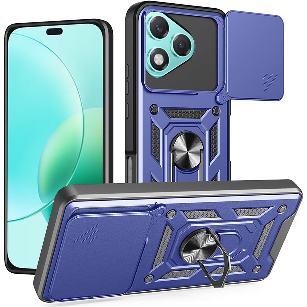 Ovitek za Honor 400 Lite, Techsuit, CamShield, modra