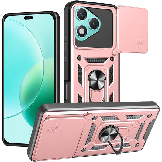 Ovitek za Honor 400 Lite, Techsuit, CamShield, roza