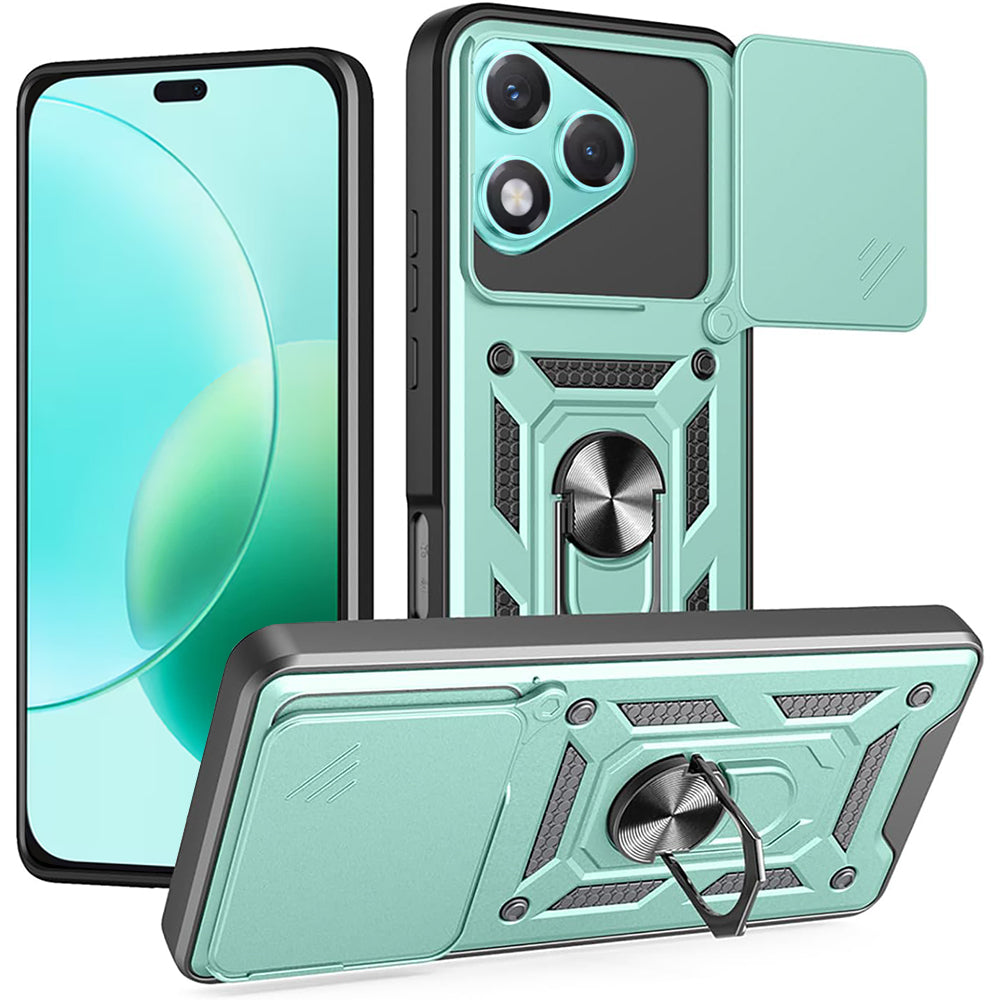 Ovitek za Honor 400 Lite, Techsuit, CamShield, Zelen