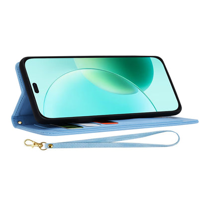 Ovitek za Honor 400 Lite, Techsuit, FlipCraft, modra