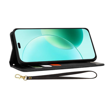 Ovitek za Honor 400 Lite, Techsuit, FlipCraft, Črn