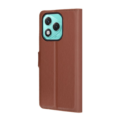 Ovitek za Honor 400 Lite, Techsuit, usnjeni folio, rjav