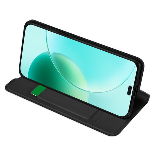 Ovitek za Honor 400 Lite, Techsuit, Magskin Book, Črn