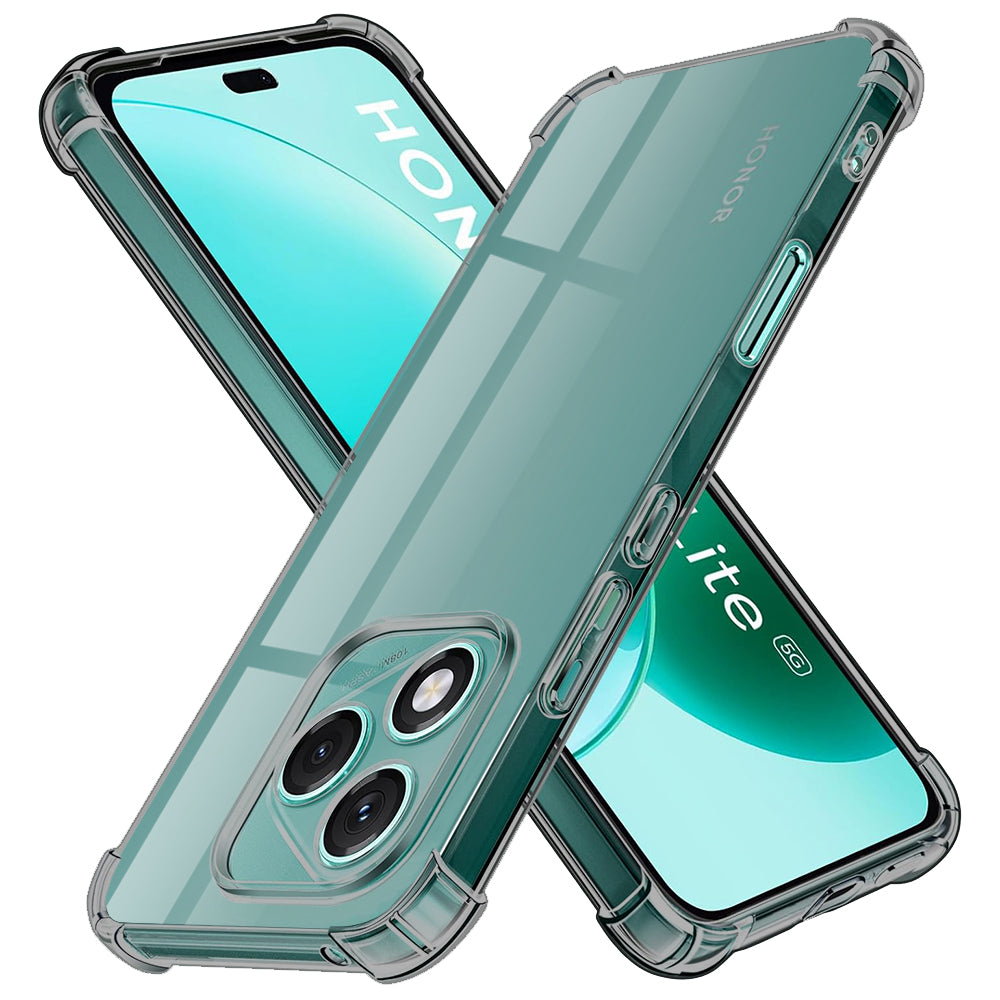 Ovitek za Honor 400 Lite, Techsuit, Proti udarcem Prozoren, Dimljen