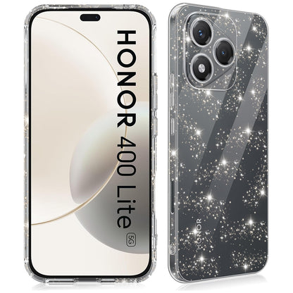 Ovitek za Honor 400 Lite, Techsuit, SparkleSkin, Prozoren