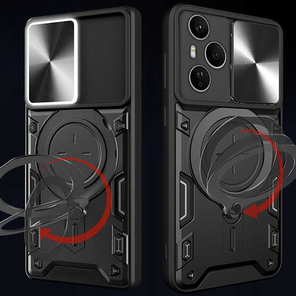 Ovitek za Honor 400 Pro, Techsuit, CamGuard Pro, rožnato zlata