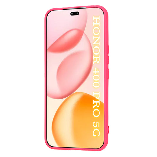 Ovitek za Honor 400 Pro, Techsuit, SoftFlex, Temno roza