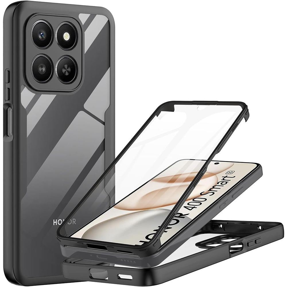 Ovitek za Honor 400 Smart 4G / X7d 4G / 400 Smart 5G, Techsuit, ColorVerse 360, Črna