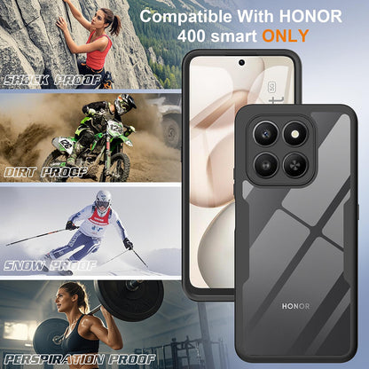 Ovitek za Honor 400 Smart 4G / X7d 4G / 400 Smart 5G, Techsuit, ColorVerse 360, Črna