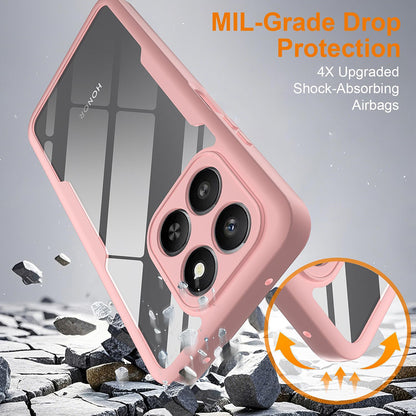 Ovitek za Honor 400 Smart 4G / X7d 4G / 400 Smart 5G, Techsuit, ColorVerse 360, Roza