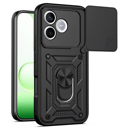Ovitek za Honor 600 Lite, OEM, CamShield, Črn
