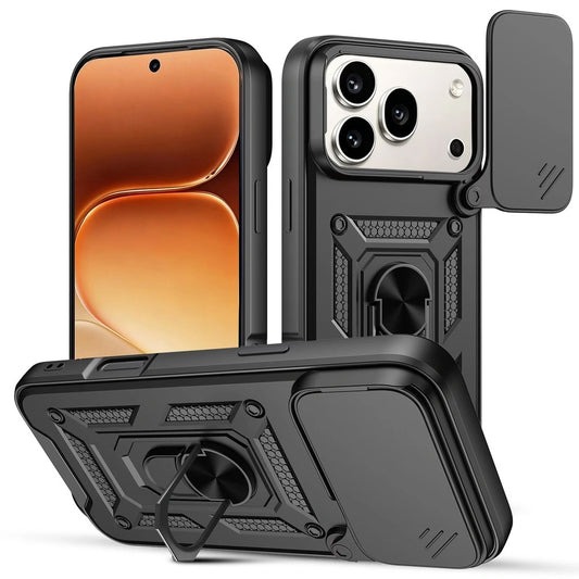 Ovitek za Honor 600 Pro, OEM, CamShield, Črn