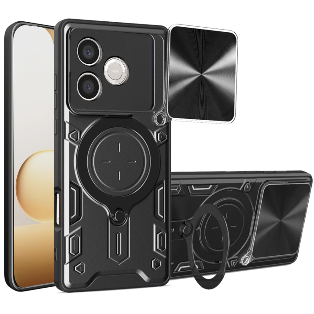 Ovitek za Honor 600 Lite, Techsuit, CamGuard Pro, Črn